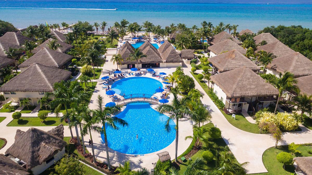 Allegro Playacar - widok z góry