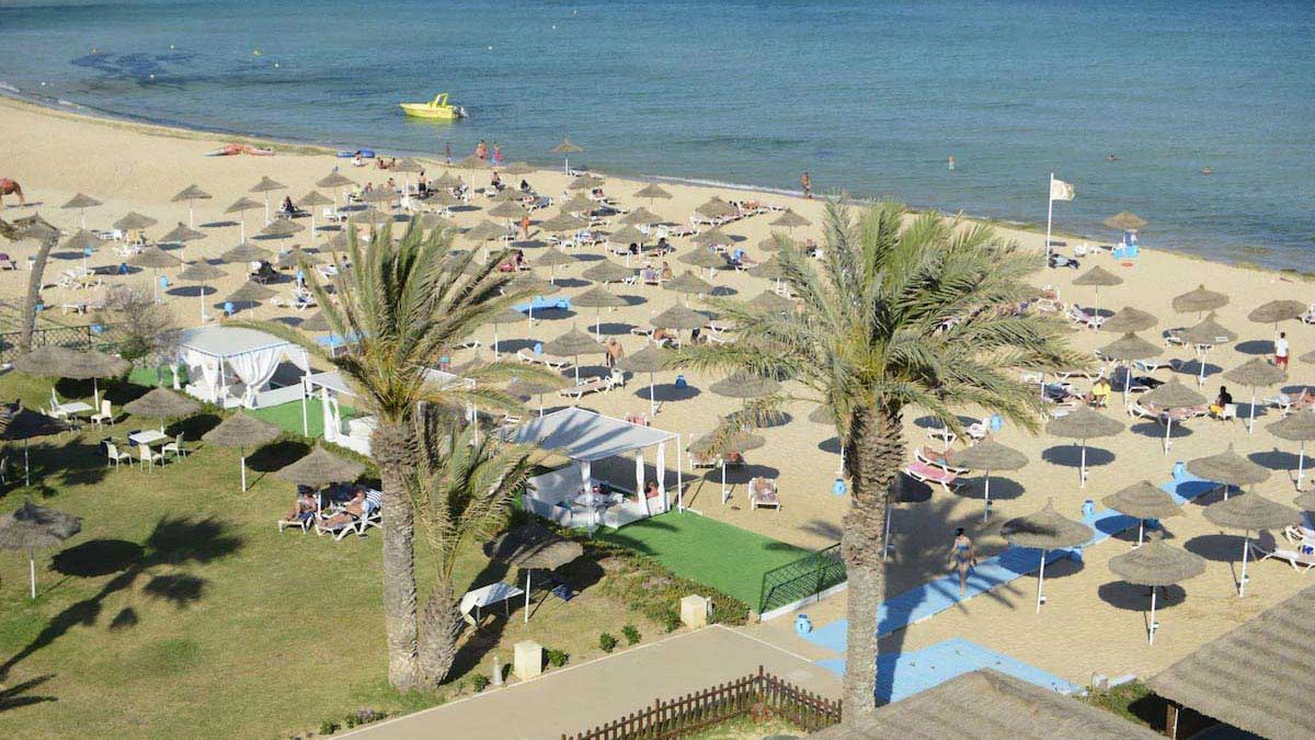 Vincci Nozha Beach & Spa - plaża