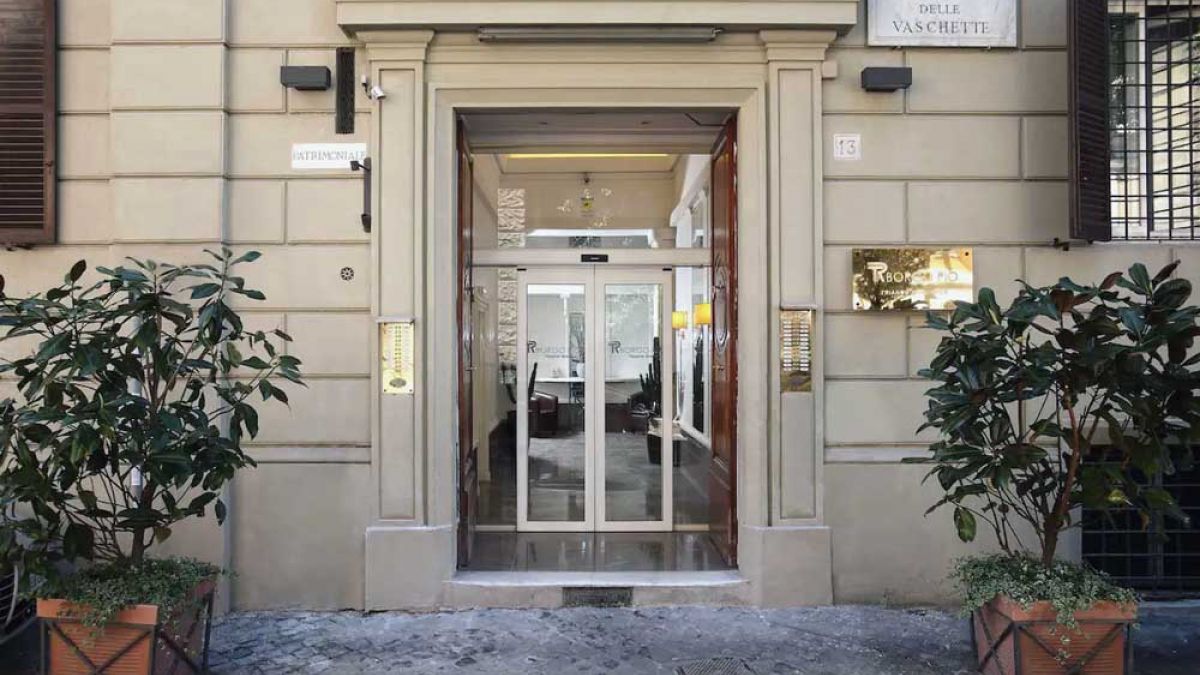 Trianon Borgo Pio - wejścia