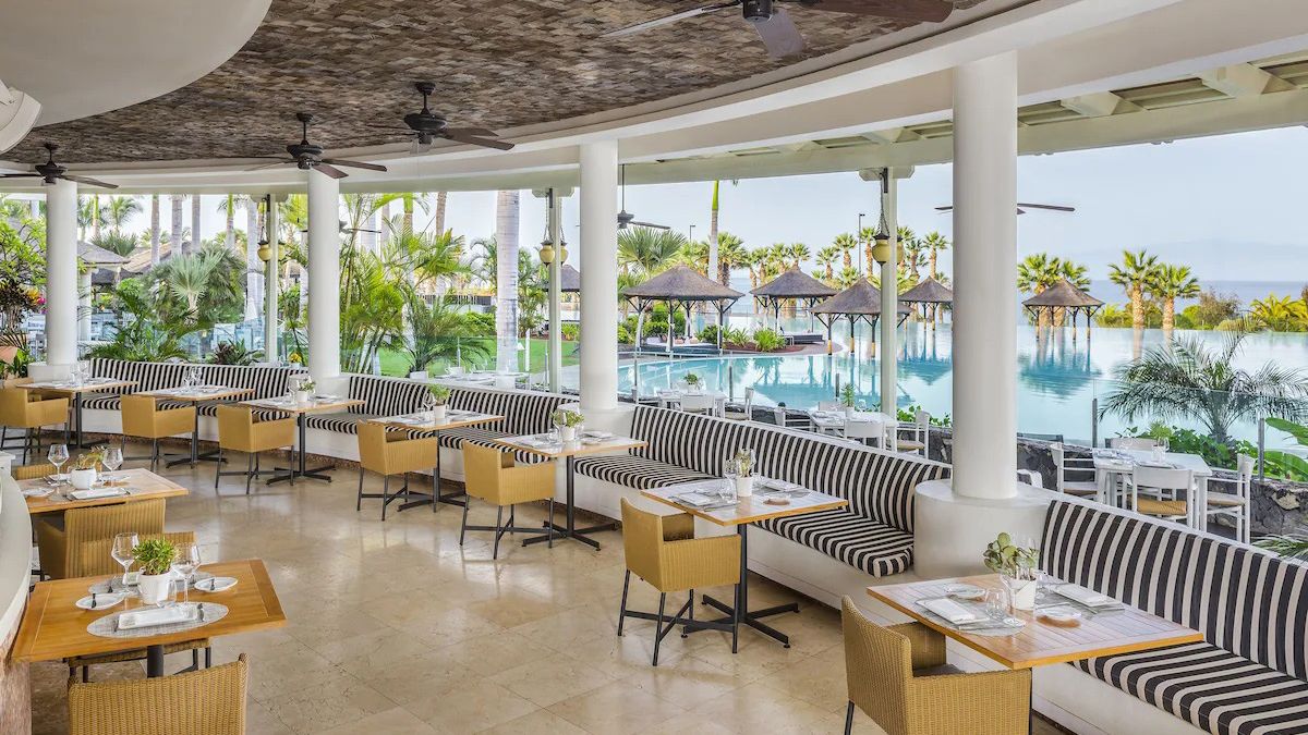 Gran Meli&aacute; Palacio de Isora - taras