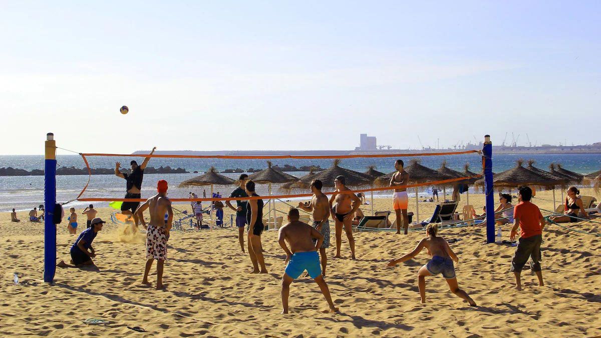 Agadir Beach Club - siatk&oacute;wka