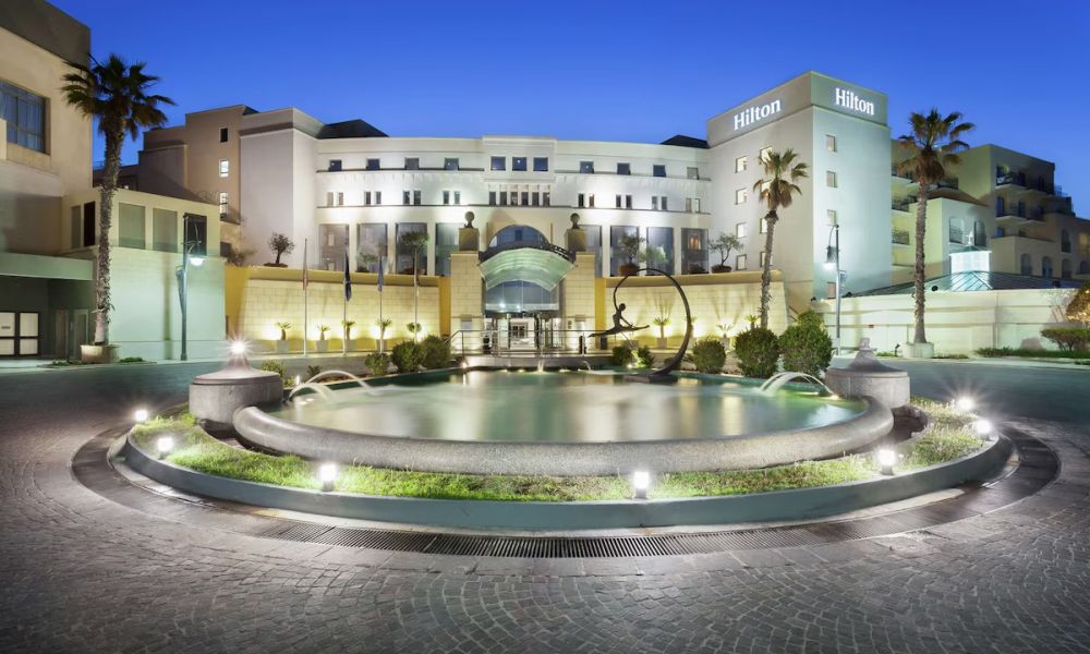 Hilton Malta - wejście