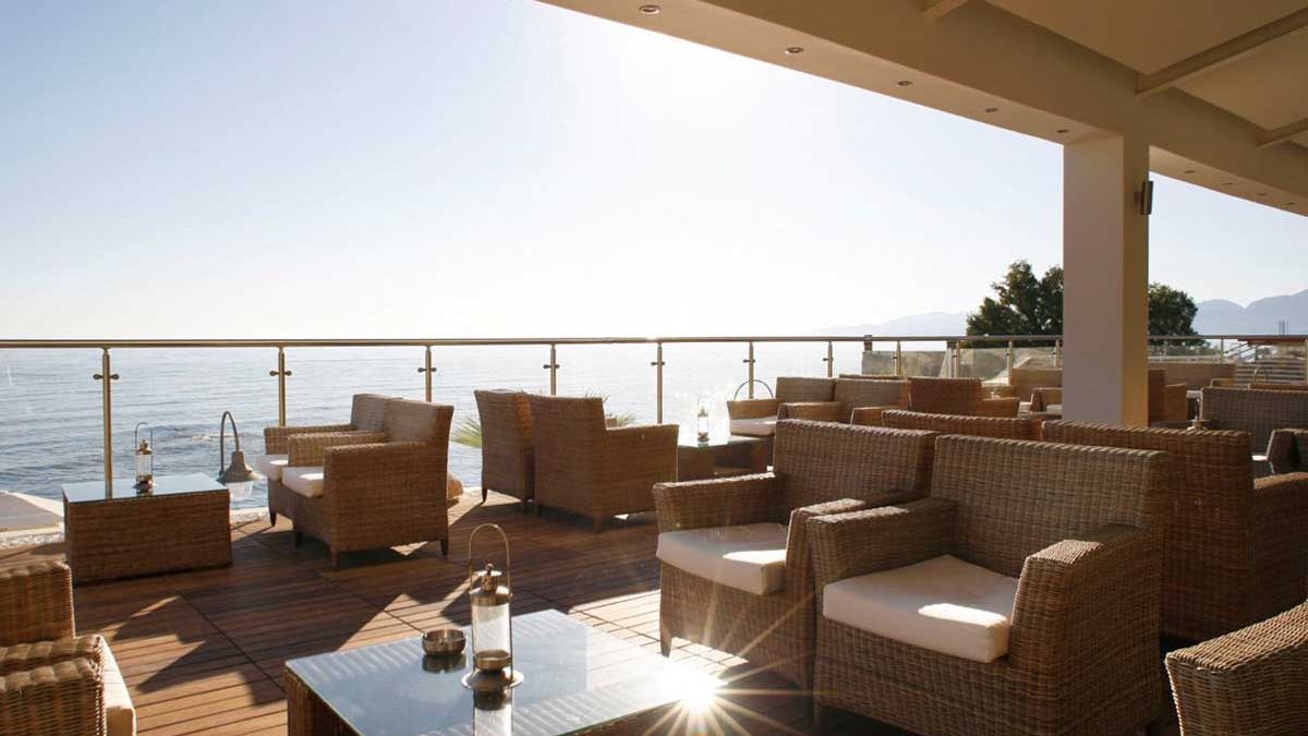 Glaros Hotel Beach - taras