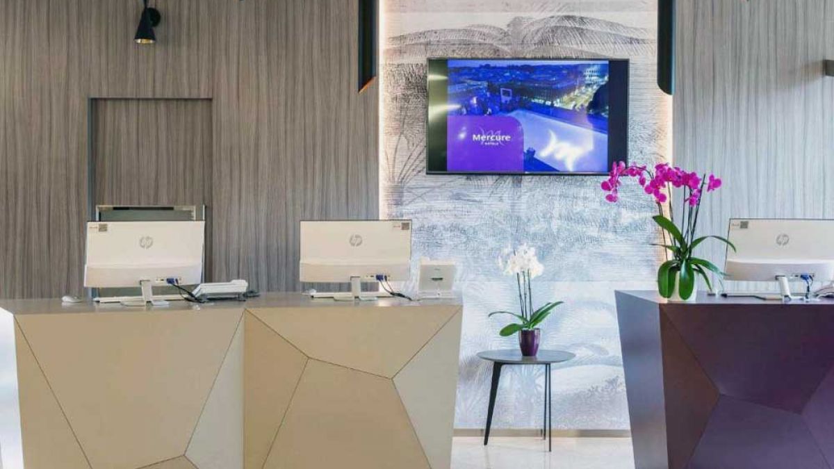 Mercure Roma Centro Colosseo - recepcja