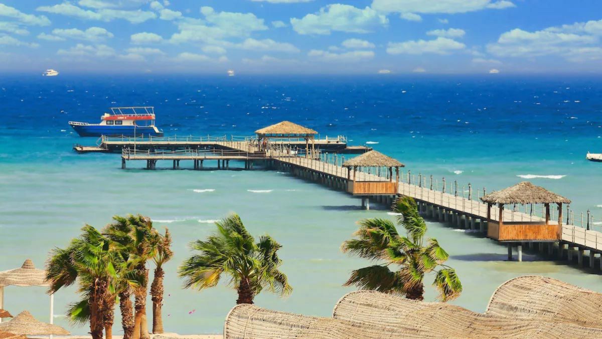 Amwaj Beach Club Abu Soma Resort - plaża