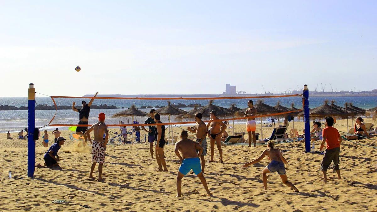 Agadir Beach Club - siatkówka