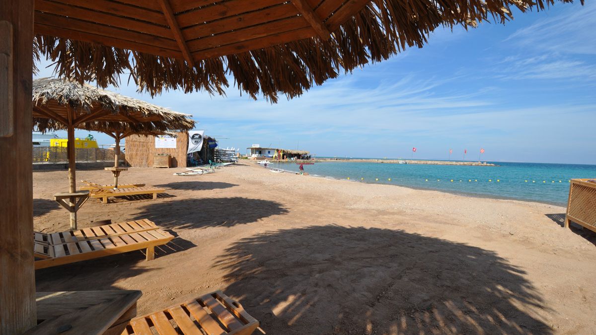 Hilton Hurghada Plaza - plaża