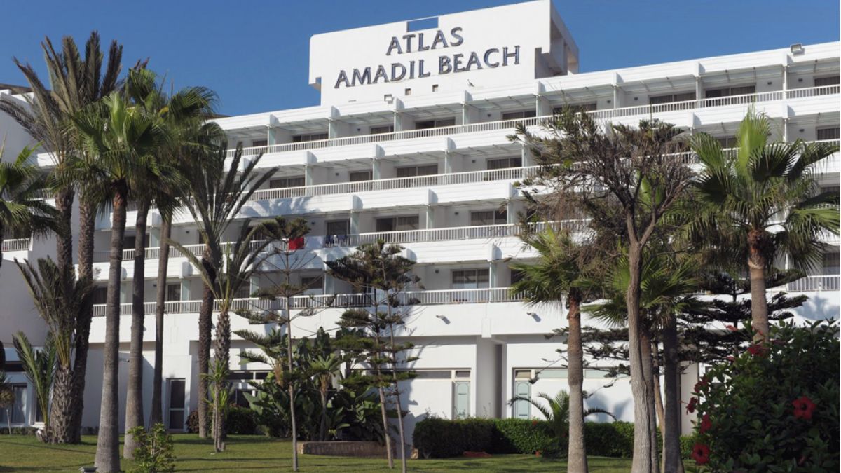Atlas Amadil Beach - wejście do hotelu