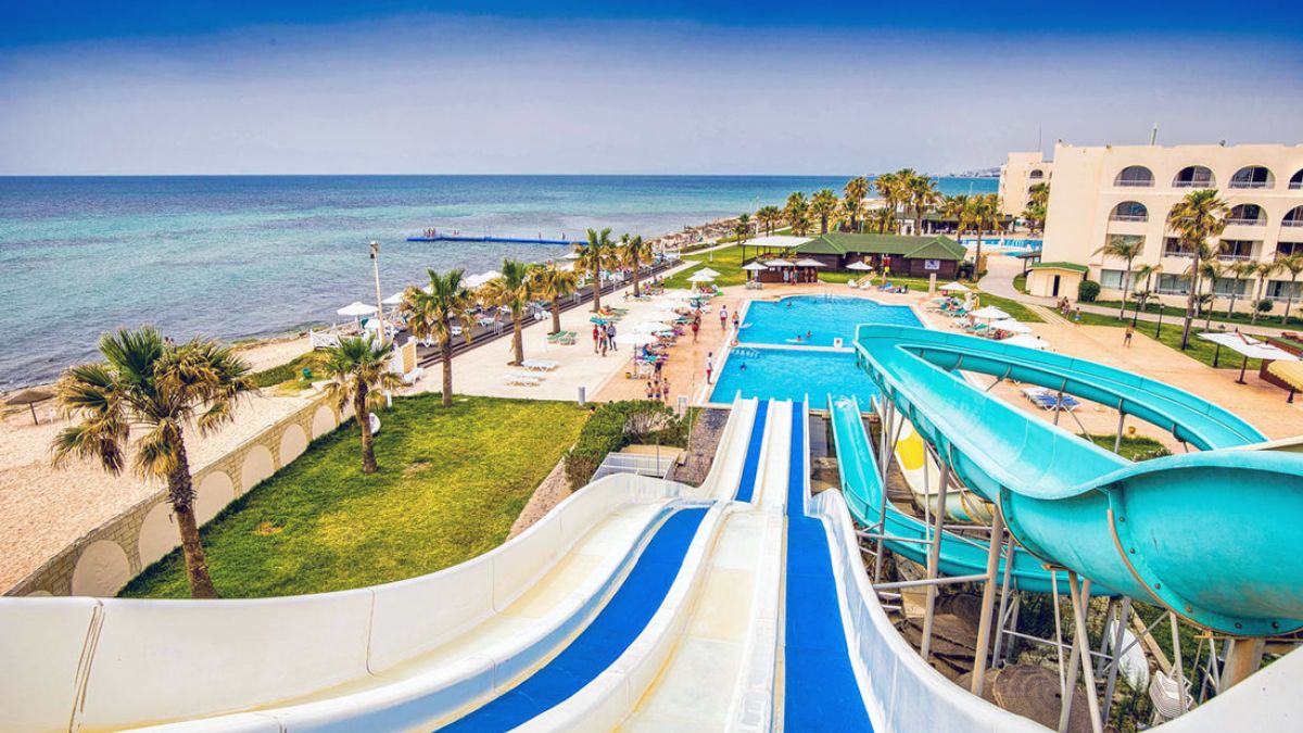 Khayam Garden Beach Resort & Spa - zjeżdżalnia