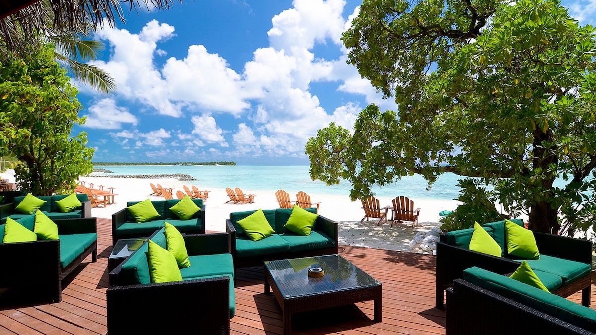 Summer Island Maldives - taras
