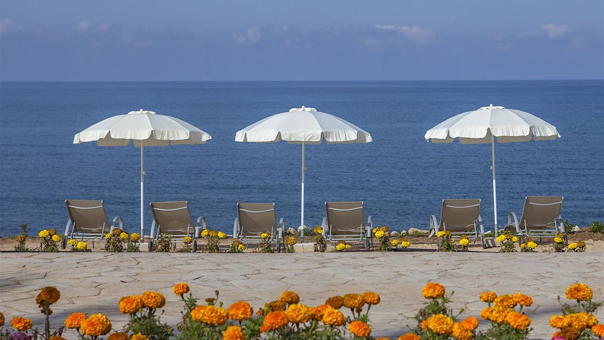King Evelthon Beach Hotel & Resort - plaża